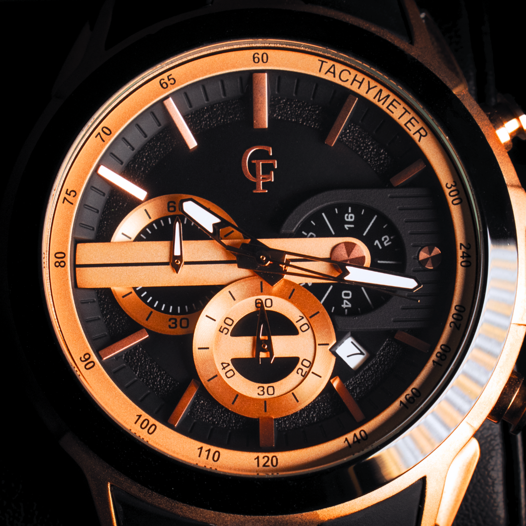 BARKENO CHRONOGRAPH S1 BLACK GOLD