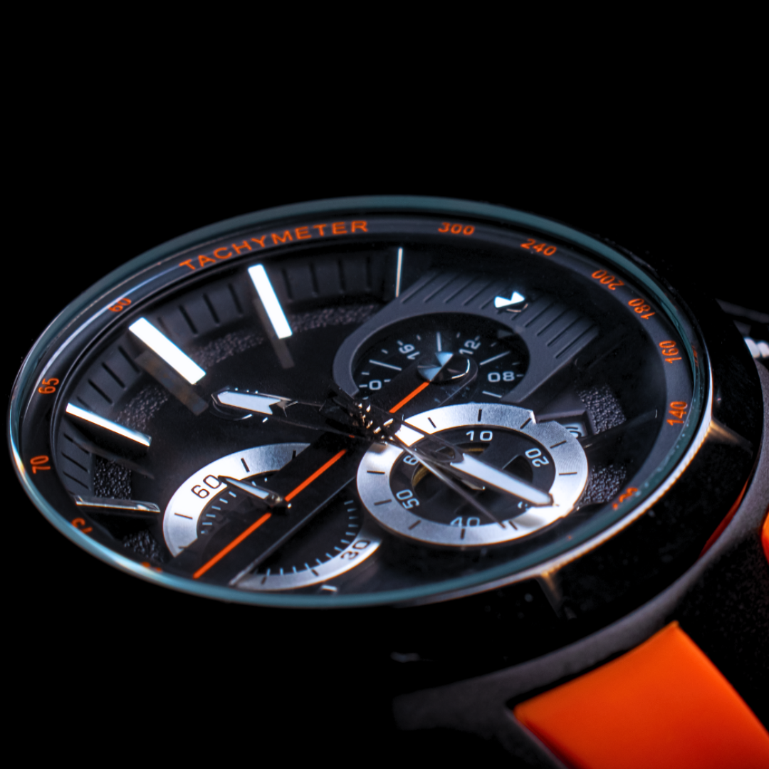 BARKENO CHRONOGRAPH S1 BLACK ORANGE