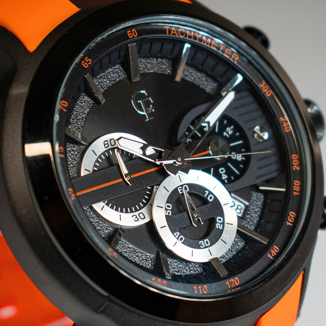 BARKENO CHRONOGRAPH S1 BLACK ORANGE