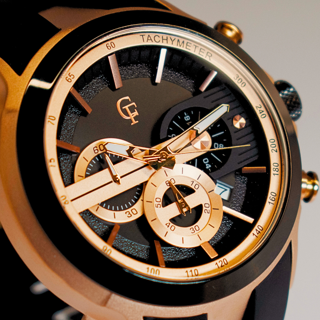 BARKENO CHRONOGRAPH S1 BLACK GOLD