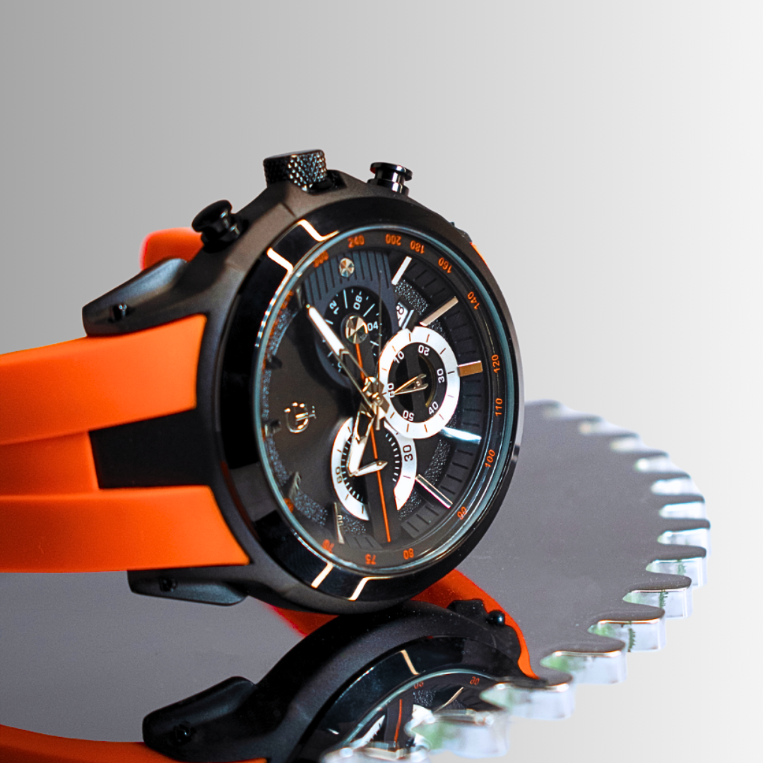 BARKENO CHRONOGRAPH S1 BLACK ORANGE