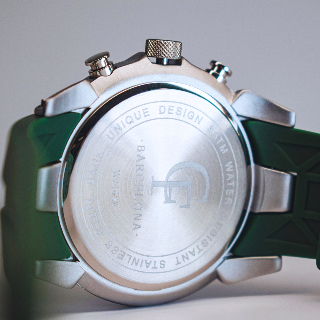 BARKENO CHRONOGRAPH S1 GREEN SILVER