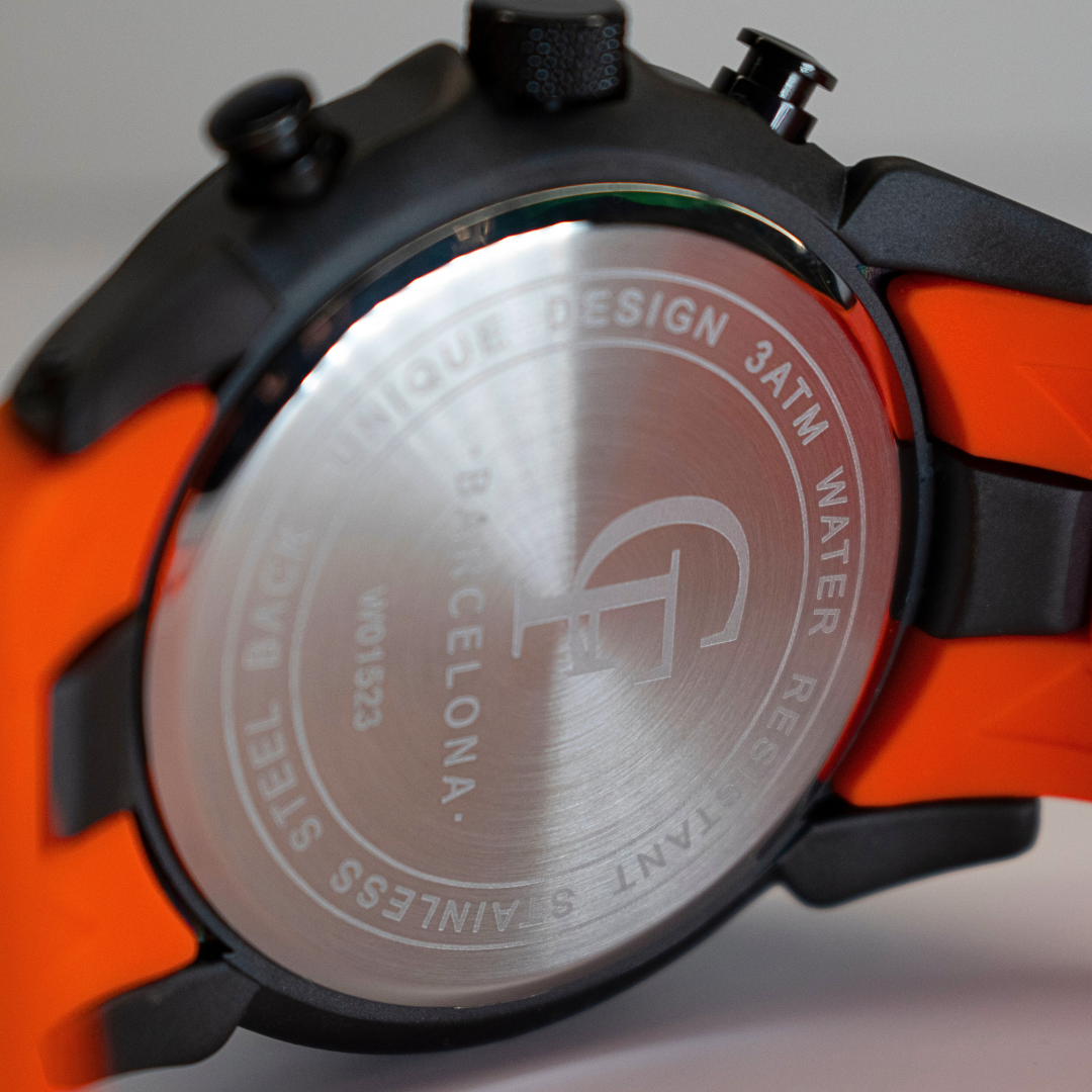 BARKENO CHRONOGRAPH S1 BLACK ORANGE